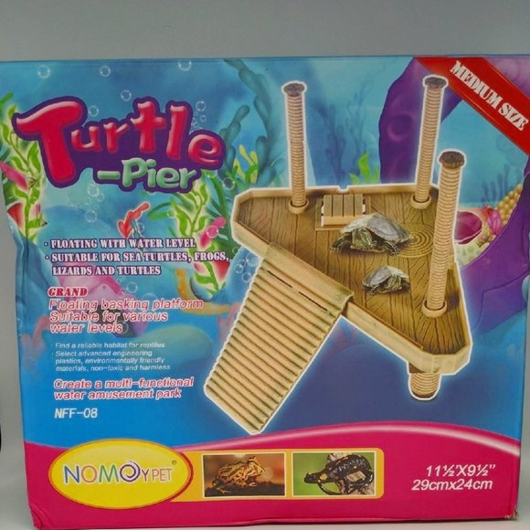 Turtle Pier For Turtles Frogs Lizards Medium Size